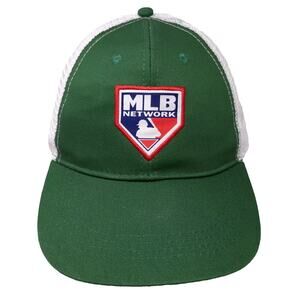 Oakland Athletics MLB Network BDA Green White One Size Trucker Hat Snapback